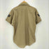 ユーエスエアーフォース U.S. AIR FORCE 1969年会計 TAN SHADE 1505 ワッペン装飾 開襟 ミリタリーシャツ メンズ