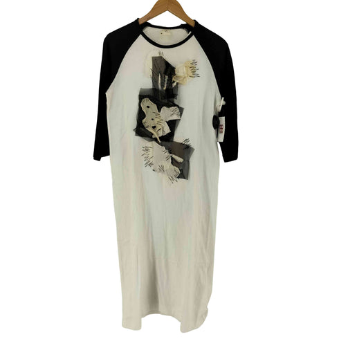 タオコムデギャルソン tao COMME des GARCONS AD2009 ラグランT ワンピース レディース S