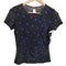 ケンゾーパリス KENZO PARIS フランス製 ドット プリント S/S シアー カットソー レディース 40