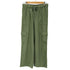 ギャップ Gap 24SS リネン ビスコース ワイド ユーリティー ベイカー カーゴ パンツ メンズ JPN:S