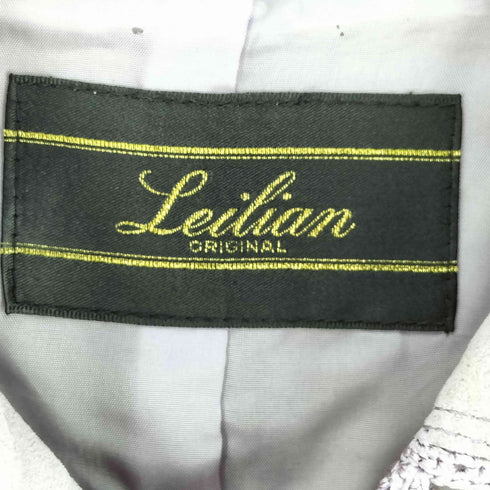 レリアン Leilian レース ストーンボタン スエード ジャケット レディース JPN:9号