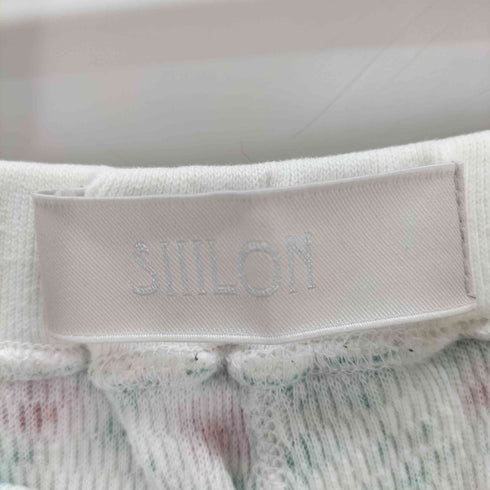 シーロン SIIILON フラワー柄 サーマル パンツ レディース FREE
