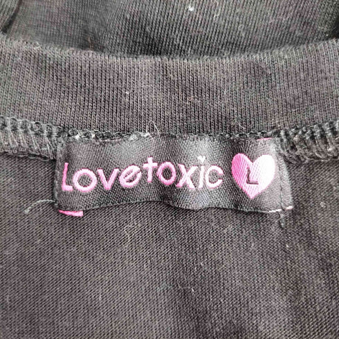 Lovetoxic レタリングプリント S/S Tシャツ レディース JPN:L