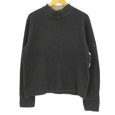 ストーンアイランド STONE ISLAND 01aw イタリア製 ポール ハーヴェイ期 ウールナイロン メルトン モックネック ニット メンズ import:M