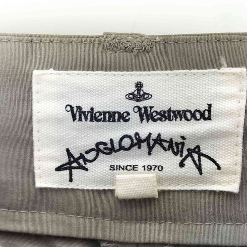 ヴィヴィアンウエストウッドアングロマニア Vivienne Westwood ANGLOMANIA タックワイドスラックス メンズ 40