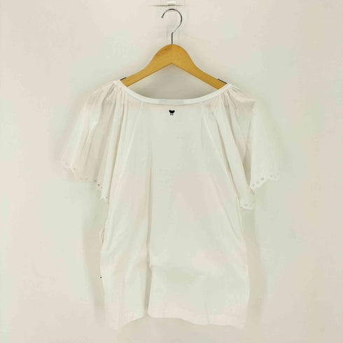 ウィークエンドマックスマーラ Weekend Max Mara カットワーク ブラウスラグランTシャツ レディース