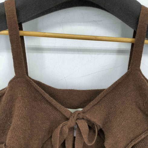 リトルスージー little suzie Strap knit bustier レディース