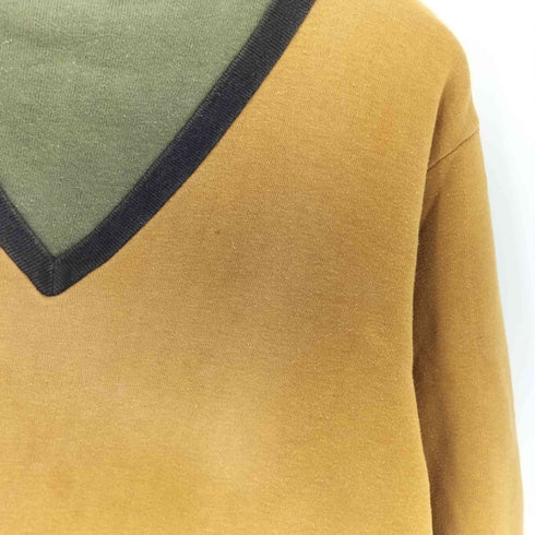 {SPORTSWEAR OF QUALITY} 60s-70s 切替クルーネックスウェット メンズ JPN:M