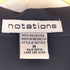 notations ポリエステル オープンカラーシャツ レディース M