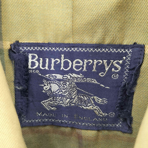 バーバリーズ BURBERRYS 裏チェック ステンカラーコート メンズ