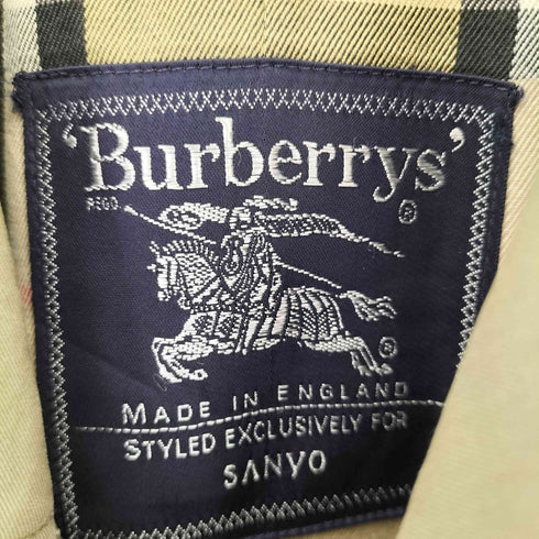 バーバリーズ BURBERRYS 裏ノバチェック ステンカラーコート メンズ