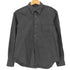ブラックコムデギャルソン BLACK COMME des GARCONS 09ss ラウンドヘム ドット柄 長袖シャツ レディース JPN:S