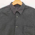 ブラックコムデギャルソン BLACK COMME des GARCONS 09ss ラウンドヘム ドット柄 長袖シャツ レディース JPN:S