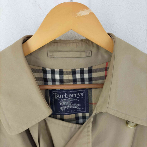 バーバリーズ BURBERRYS イングランド製 裏ノバチェック トレンチコート メンズ