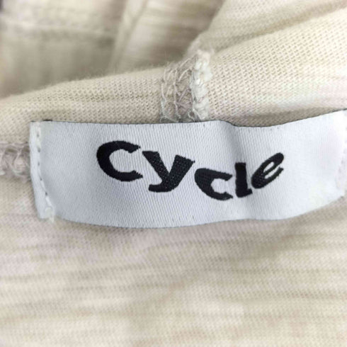 Cycle by myob 両面グラフィックプリント ライトオンス プルオーバーパーカー レディース