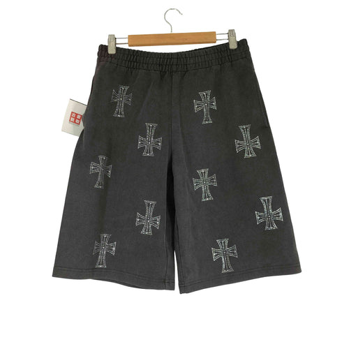 アンノウン UNKNOWN Cross Rhinestone Shorts メンズ JPN:M