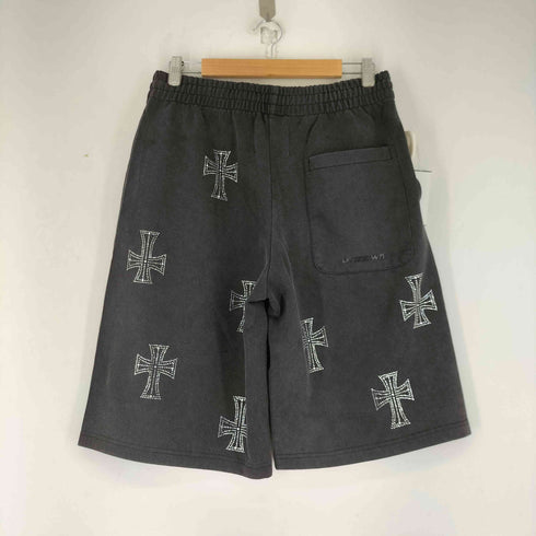 アンノウン UNKNOWN Cross Rhinestone Shorts メンズ JPN:M