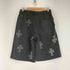 アンノウン UNKNOWN Cross Rhinestone Shorts メンズ JPN:M
