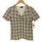 バーバリーロンドン BURBERRY LONDON ノバチェック シャーリングVネックカットソー レディース 2