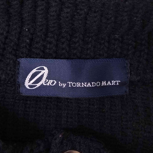 ゼロバイトルネードマート Zero by TORNADO MART コットンワッフルニット スタンドカラーブルゾンジャケット メンズ JPN:M