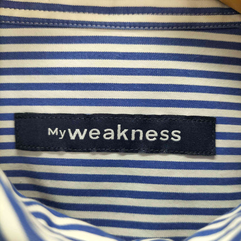 MY WEAKNESS ストライプ シャツ レディース FREE
