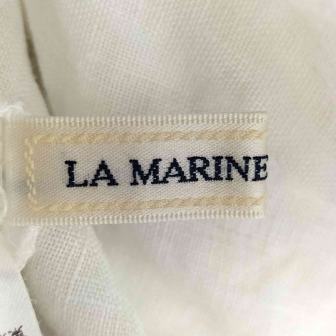 マリンフランセーズ la marine francaise フレンチスリーブ リネン シャツブラウス レディース