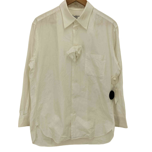 ヨウジヤマモトプールオム Yohji Yamamoto POUR HOMME ボタン コサージュ L/S レギュラーカラーシャツ メンズ JPN:2
