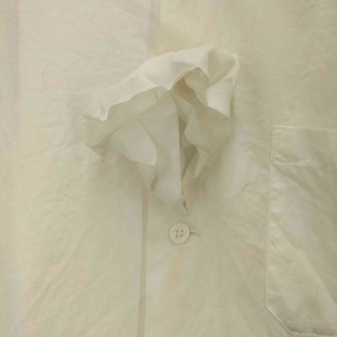 ヨウジヤマモトプールオム Yohji Yamamoto POUR HOMME ボタン コサージュ L/S レギュラーカラーシャツ メンズ JPN:2