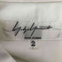 ヨウジヤマモトプールオム Yohji Yamamoto POUR HOMME ボタン コサージュ L/S レギュラーカラーシャツ メンズ JPN:2