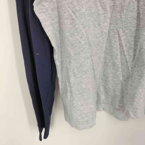 El mar バイカラーラグランロングTシャツ レディース ONE SIZE