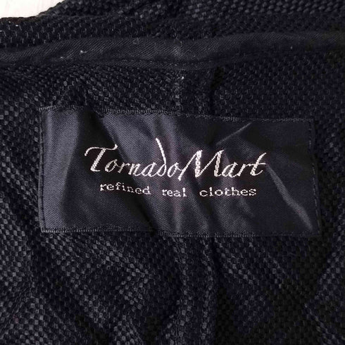 トルネードマート TORNADO MART ボタンレスフーデッドベスト メンズ JPN:M