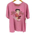 フルーツオブザルーム FRUIT OF THE LOOM コピーライト2006 キャラクタープリント クルーネック 半袖Tシャツ メンズ import:XL