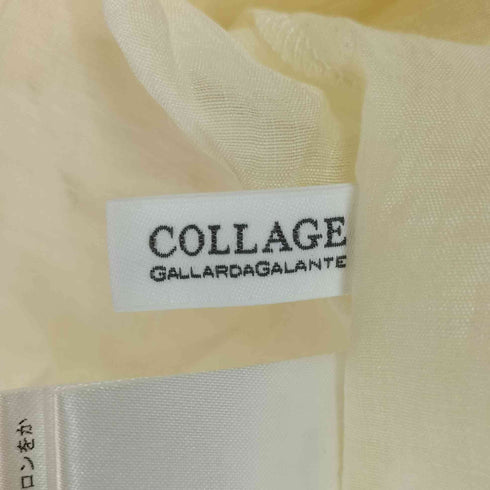 コラージュガリャルダガランテ COLLAGE GALLARDAGALANTE 半袖2WAYヴィンテージライクシアー シャツ レディース FREE