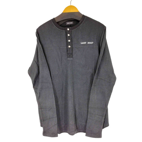 ラストネスト LAST NEST Logo Emb Henry Neck メンズ JPN:L