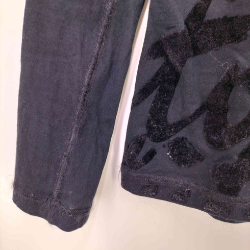 ジャンポールゴルチエフェム Jean Paul GAULTIER FEMME フロント ジャガード L/S クルーネック トップ レディース EUR:40