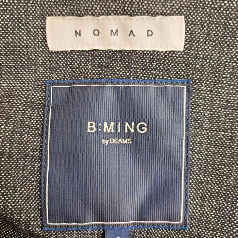 ビーミングバイビームス B:MING by BEAMS NOMAD COOL DOTS(R)ソリッド 2ボタン ジャケット COOL DOTS(R)ソリッド 1プリーツ スラックス セットアップ メンズ 上S 下M