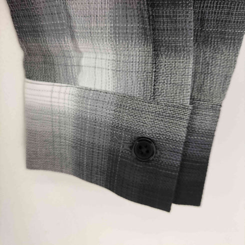 ラストネスト LAST NEST RHINESTONE FLANNEL SHIRTS メンズ import:L