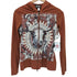 ジページェバイジャンポールゴルチエ JPG by GAULTIER プリント ジップアップ タトゥー フーディ レディース EUR:40