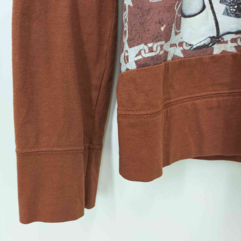 ジページェバイジャンポールゴルチエ JPG by GAULTIER プリント ジップアップ タトゥー フーディ レディース EUR:40