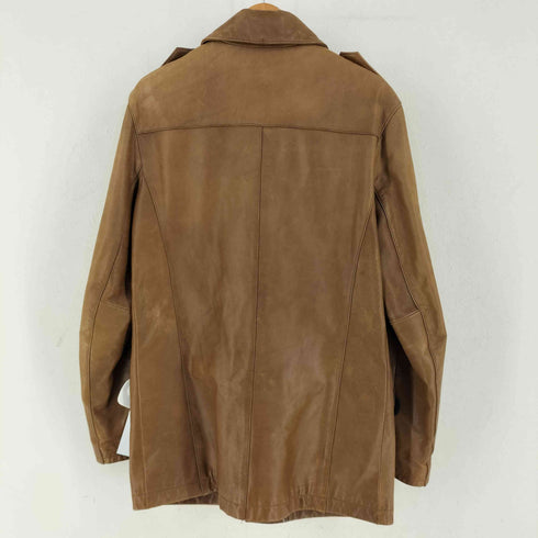 バナナリパブリック BANANA REPUBLIC Cow Leather レザー コート メンズ M