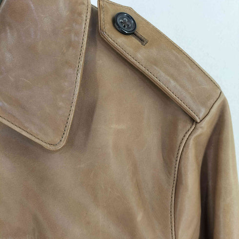 バナナリパブリック BANANA REPUBLIC Cow Leather レザー コート メンズ M