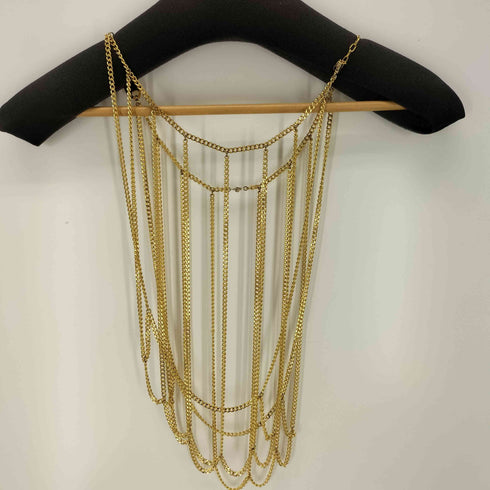 フミエタナカ FUMIE=TANAKA chain shoulder nec レディース