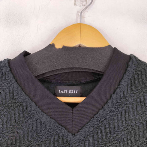 ラストネスト LAST NEST Logo Embroidery Knit Vest メンズ JPN:L