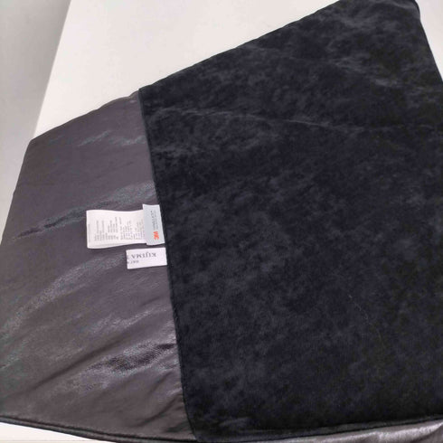 KAJIMA TAKAYUKI LEATHER LIKE TAFFETA PADDED SCARF メンズ