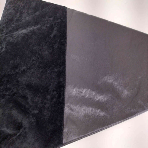 KAJIMA TAKAYUKI LEATHER LIKE TAFFETA PADDED SCARF メンズ