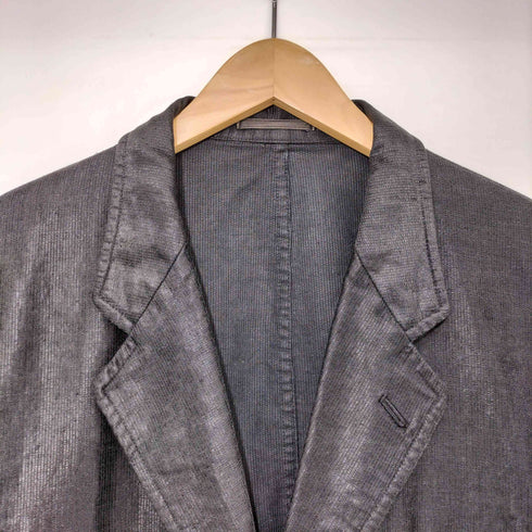 コムデギャルソンオム COMME des GARCONS HOMME 90s archive 田中オム リネンコットン 3B テーラードジャケット メンズ JPN:S