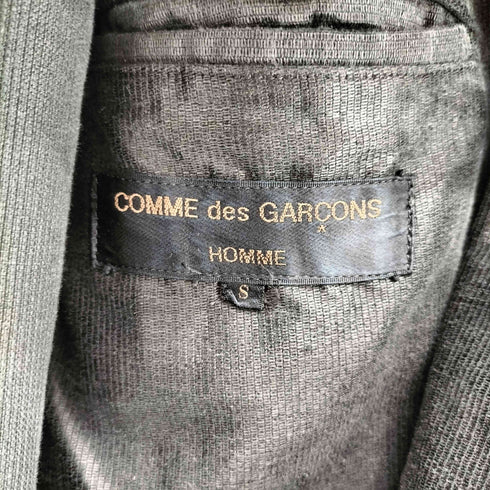 コムデギャルソンオム COMME des GARCONS HOMME 90s archive 田中オム リネンコットン 3B テーラードジャケット メンズ JPN:S