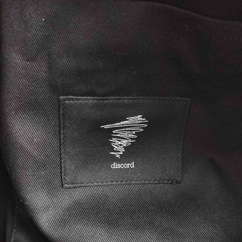 ディスコードヨウジヤマモト discord Yohji Yamamoto INFINITE Leather インフィニット レザー トートバッグ メンズ