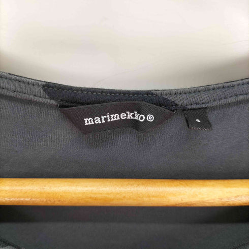 マリメッコ marimekko 幾何学 五分丈 ワンピース レディース import:S