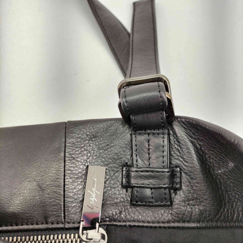 ディスコードヨウジヤマモト discord Yohji Yamamoto 22AW UNEVENNESS TOTE BLACK メンズ